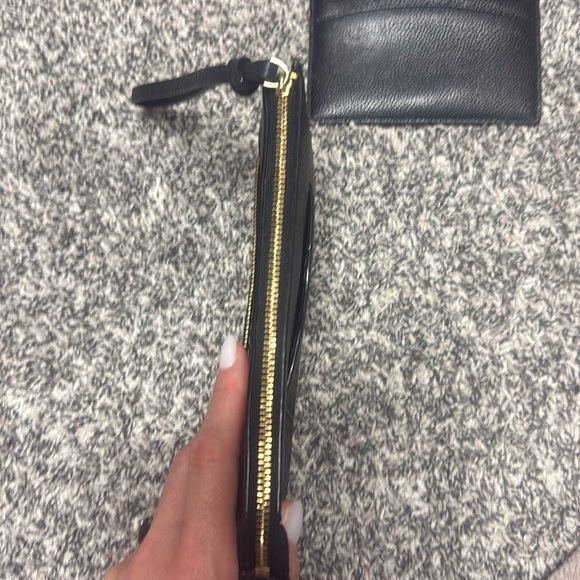 Kate Spade Black Leather Wallet and Pouch Set - Picture 8 of 8